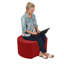 Pro Series Upholstered Crescent Ottoman 18" Height-101256142