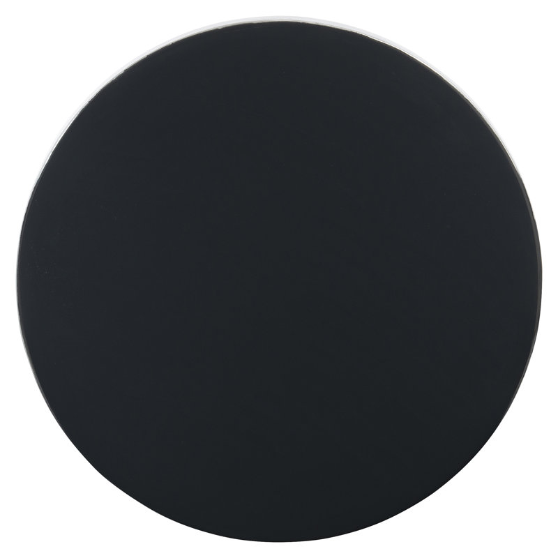Bonfield Cocktail Table, Matte Black, 14" H x 18" L x 18" W