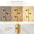 Rasch 65''  Tree Floor Lamp with  Dimmable Bulbs and Rotary Switch Included-713990963
