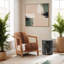 Fauteuil pivotant rembourré Doliver-938651337-938651336