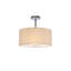 Fabric Semi Flush Mount-63126269-63126270-63126274