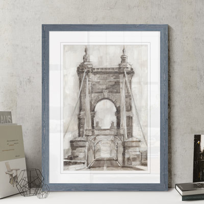 " Bridge Crossing II " by Paul Cezanne
