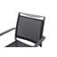 Chaise de patio empilable en teck Jonesville