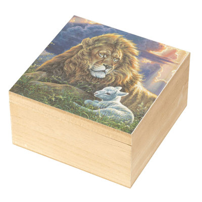 Lion et agneau