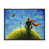 Black Floater Framed