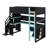 Combines Storage Stairs, Dedicated Desk, Shelving System And Pegboard-1490957054