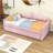 Daybed with Trundle and LED Lights-1875454655