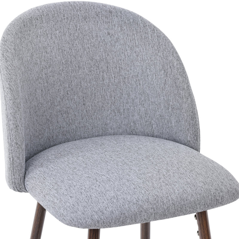 Carvis 26.7'' Counter Stool (Set of 2), Gray