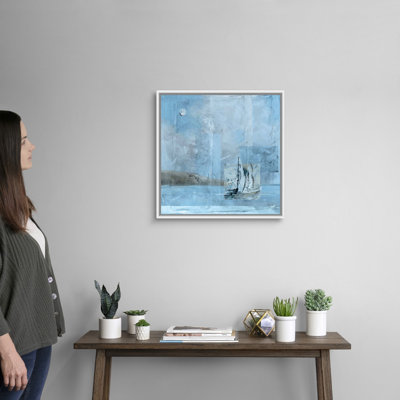 Reproduction d’art sur toile, "voiliers" par Marta Wiley