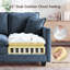 Canapé 52 po avec 2 coussins en chenille-132896307-132896305