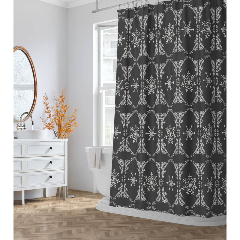 Rideau de douche léger, Gris anthracite