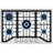 30'' Gas 5 Burner Cooktop with Dual Size Power Burner