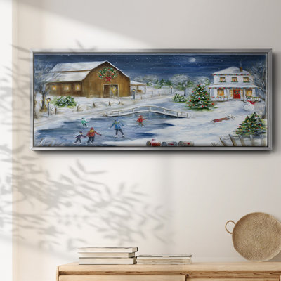 Winter Wonderland- Framed Canvas
