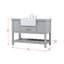 Ensemble de meuble-lavabo simple 48 po Pelaghia-57367823