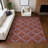 Machine Washable Indoor/Outdoor Chantille ACN2686 Geometric Rug-987324061-987324063