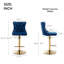 Tabouret de bar pivotant à hauteur réglable Zager-26442943-61844851-61844858