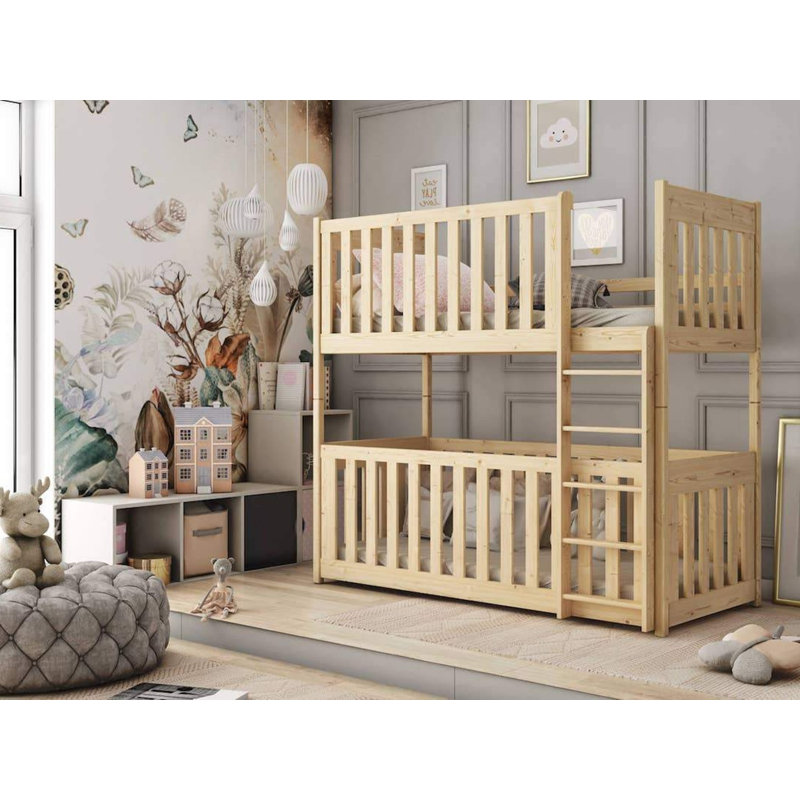 Earhart Single (3') Standard Bunk Bed, Pine