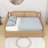 Daybed with Sturdy Wood Construction and Under Bed Trundle-496670461-496670456