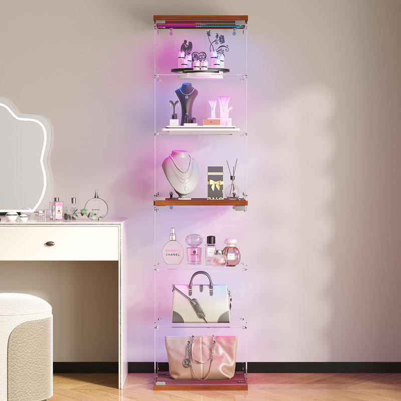 Display Cabinet, Brown