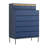 Minimalist 7-Drawer Accent Chest Storage Cabinet