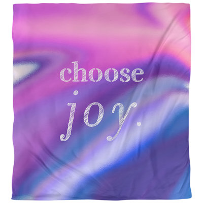Housse de couette simple choose joy quot