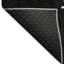 Tapis noir Prisco lavable à la machine de qualité supérieure-537611868