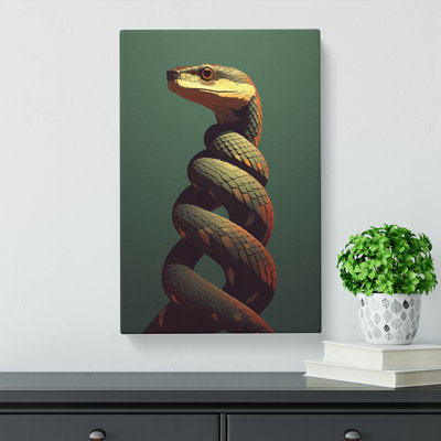 Snake Minimalism No.2 - No Frame Print