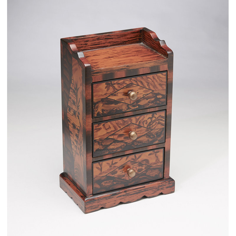 3-Drawer Jewelry Box