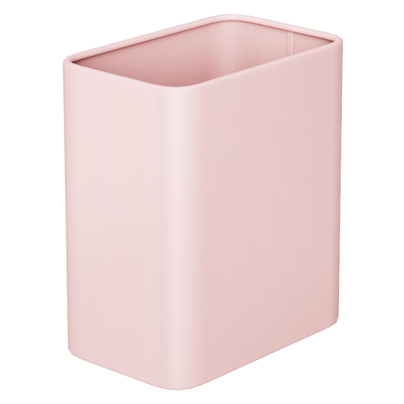 Small Bathroom Trash Can 2.1 Gallon Wastebasket, Pink