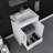 Sallisaw 24'' Single Bathroom Vanity with Ceramic Top-1168561044
