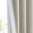 Leming Linen Like Polyester Blackout Room Darkening Grommet Curtain Pair-404080740-462760885