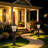2 Pack Solar Post Lights With Pier Mount Base With Dusk To Dawn Sensor