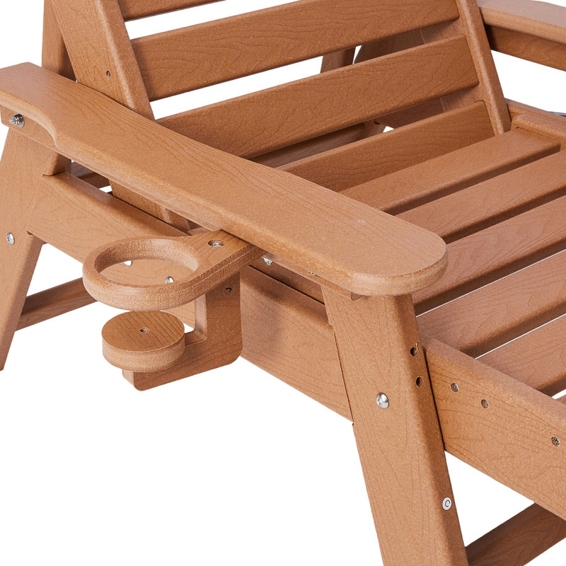 Chaise longue d'extérieur marron, réglable en 6 positions, résistante aux intempéries, grande capacité de charge, confortable.