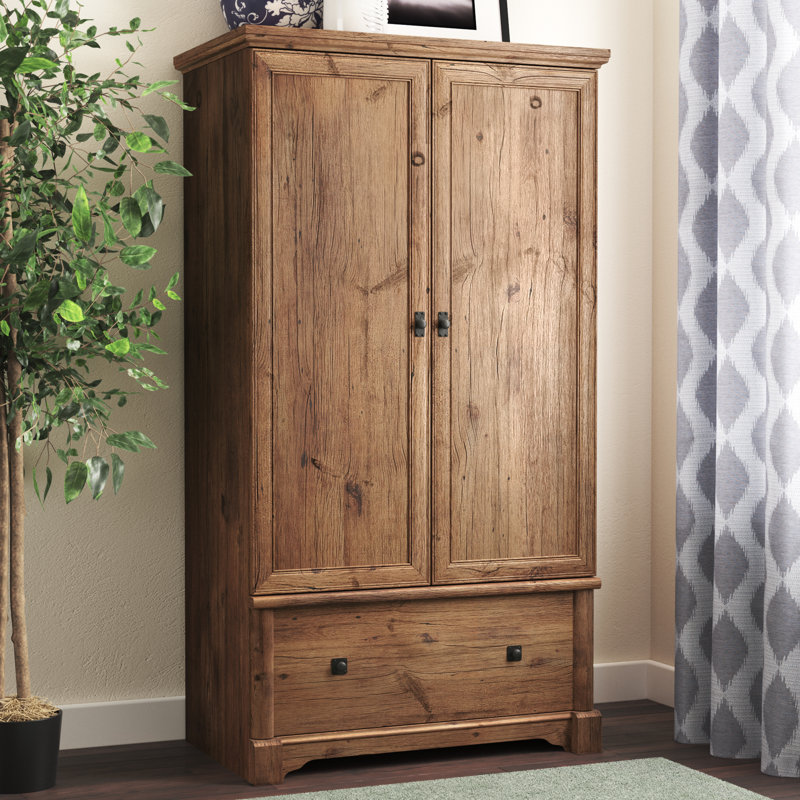Orviston Armoire, Vintage Oak