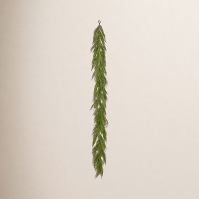 60" Uv-rated Plastic Outdoor Cedar Garland