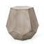Table d'extérieur en béton léger au design élégant gris