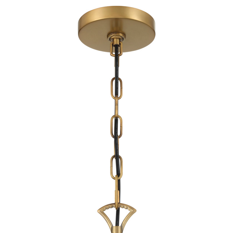 6 LIGHT CHANDELIER