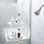 Serviteur de douche convertible 2 voies Hawley
