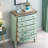 Retro Elegant Hand-Painted Solid Wood Accent Chest