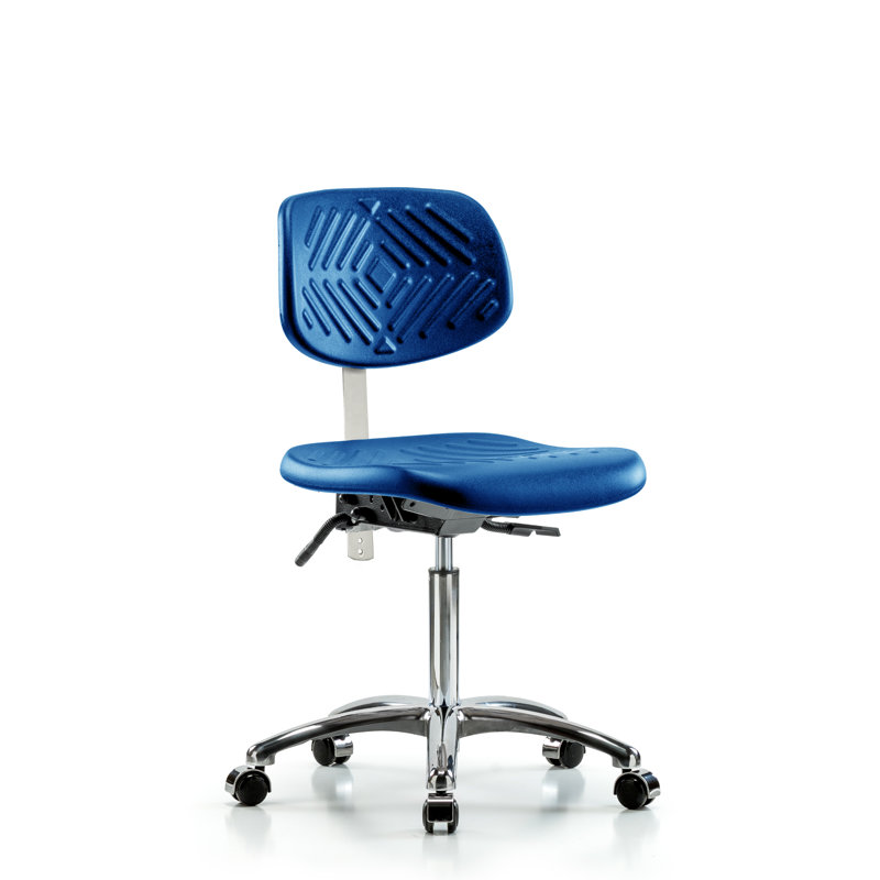 Task Chair, Blue, Casters