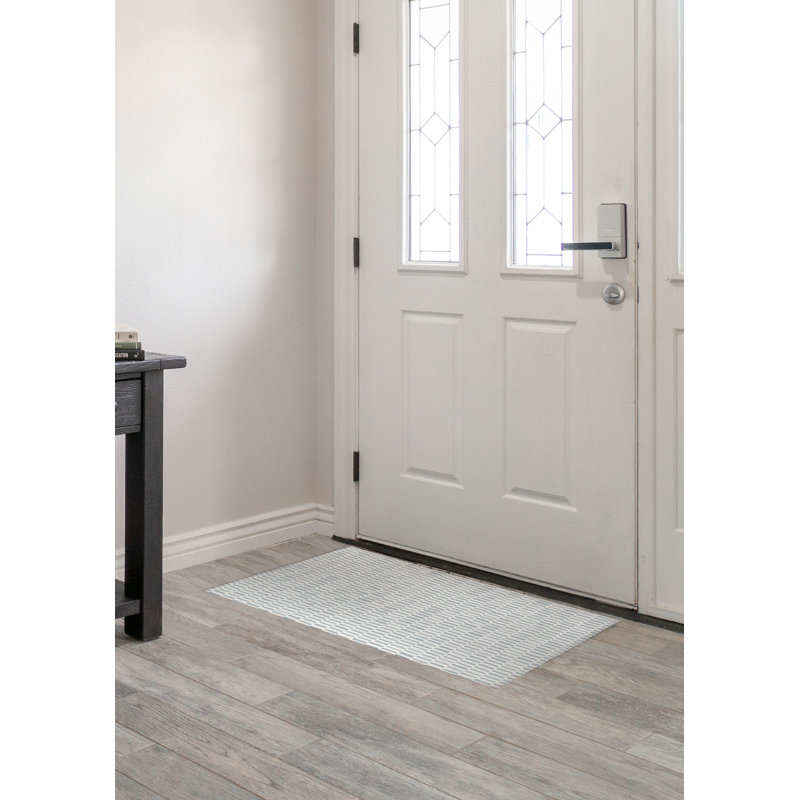 Paillasson Flat Attack, L 60 po x L 84 po, Bleu ardoise