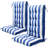 Outdoor/Indoor 5'' Adirondack Chair Seat/Back Cushion with Ties-1613452513
