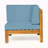 X-BACK 3 SEATER OUTDOOR SECTIONAL SOFA SET