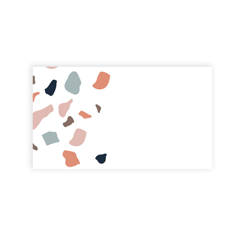 Ensemble de 60 cartes Terrazzo