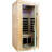 Single Person Hemlock Bluetooth Compatible Low EMF FAR Infrared Sauna for Indoor Use-107962512