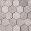 Carreau de mosaïque en marbre texturé-61195743