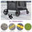 Foldable 39"D Large Pet Stroller with Brake-101808694