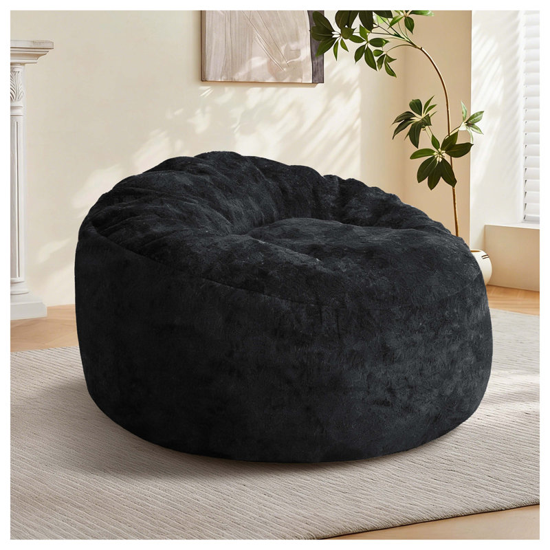 Méridienne à billes Comfort Comfort, Noir