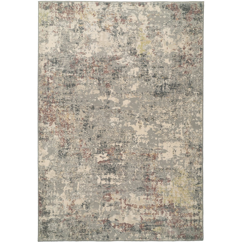 Maurin Abstract Indoor Rug, Rectangle 2' x 3'11"