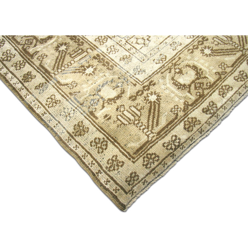 One-of-a-Kind 5'2" X 8'1" 1960s Wool Area Rug in